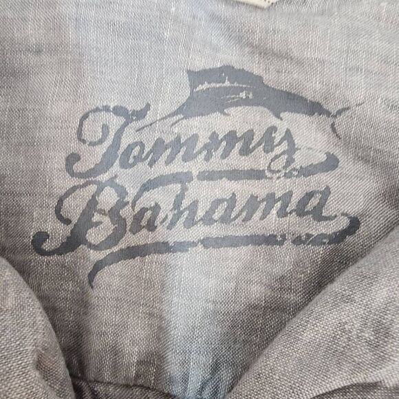Tommy Bahama Size XL 100% Linen Button-up Short-Sleeve Men's Casual Shirt - Picture 6 of 6